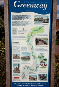 Coventry Canal Greenway map