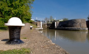 Gog's eye view of Bascote Lock 17